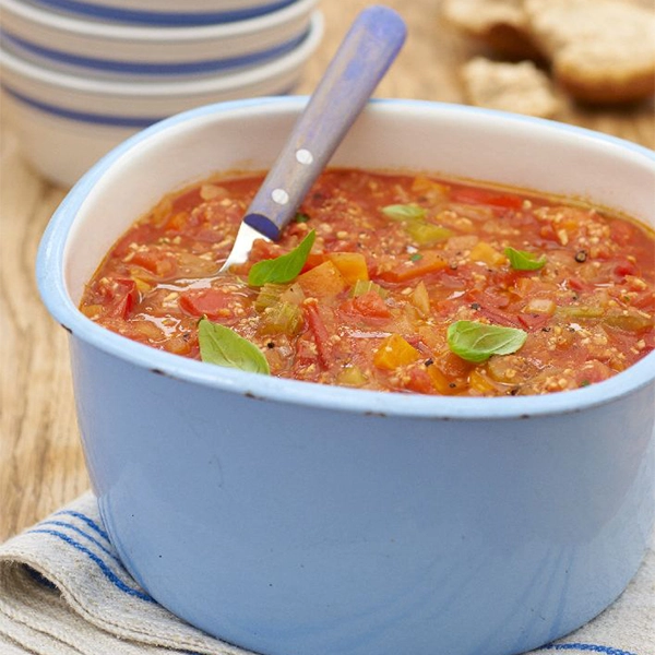 Flahavan’s chunky tomato and oat soup